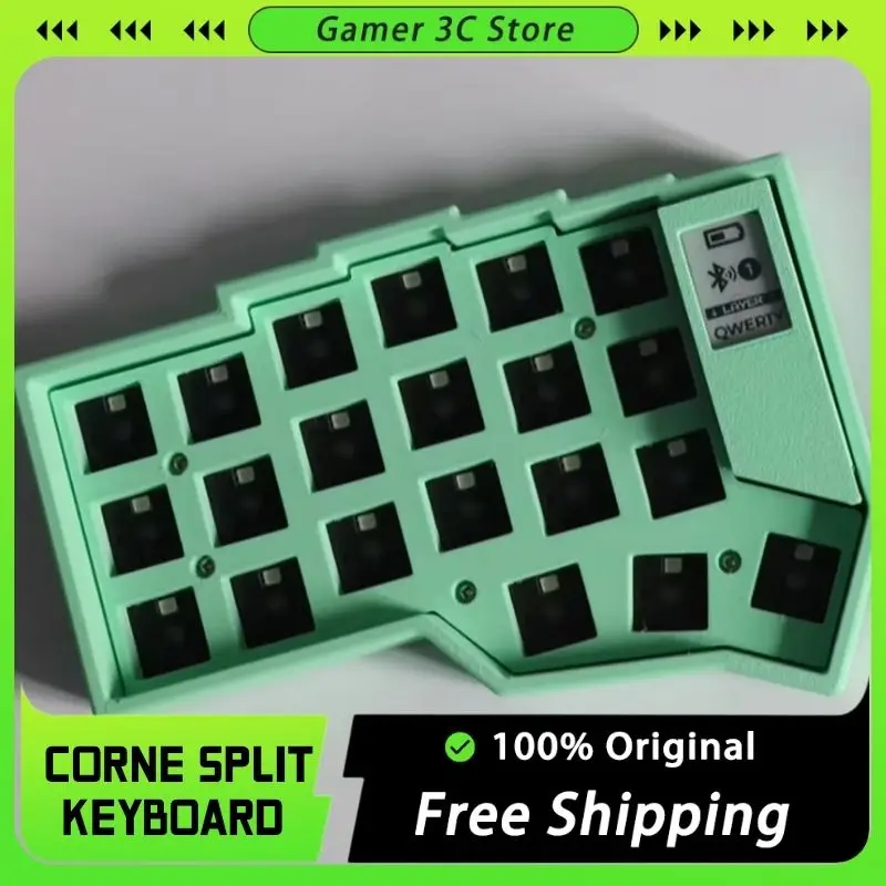 

Corne Split Keyboard Kit Game Mechanical Keyboard Kit 2 Mode Wireless With View Screen 42keys Zmk Scheme Gaming Keyboard Kits Pc