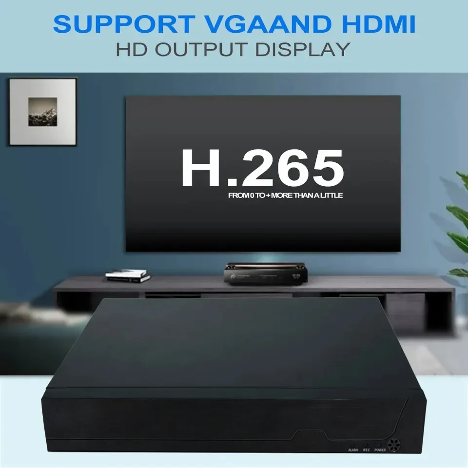 Zestaw monitoringu 4K 8MP TSEYE, wodoodporny, 4-kanałowy rejestrator NVR POE, do użytku zewnętrznego, H.265 P2P IP, kolorowe kamery typu bullet z noktowizorem.