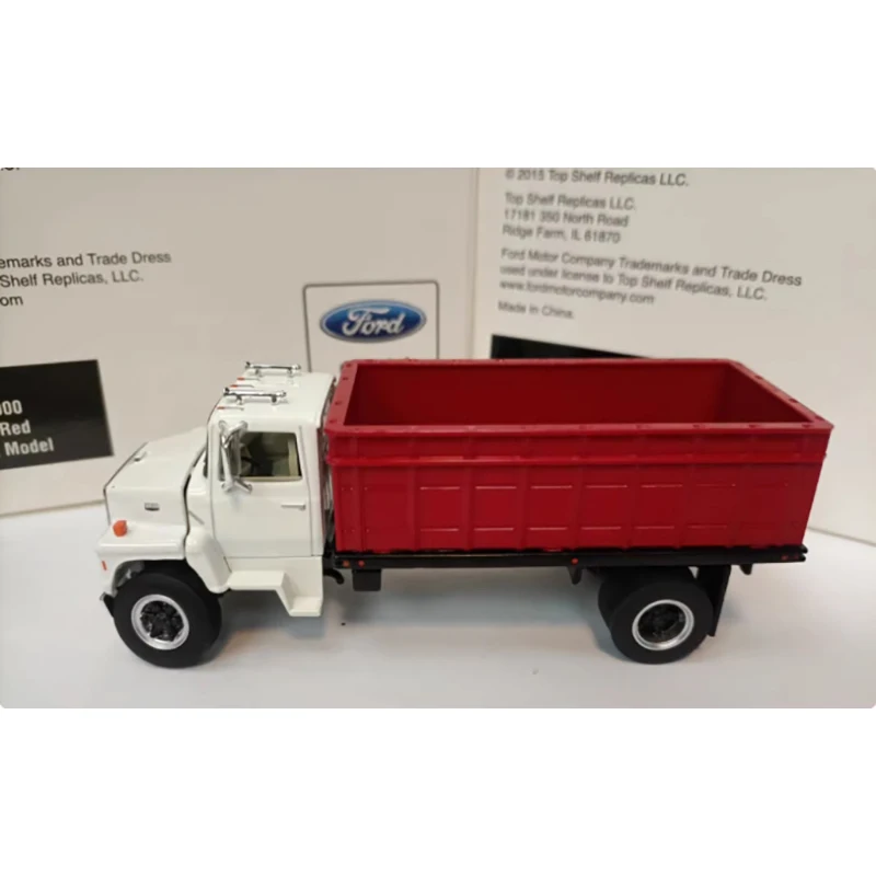 Top Shelf Diecast 1:64 Scale Ford Straight L9000 Alloy Heavy Duty Delivery Truck Model  Adult Souvenir Gift Static Display