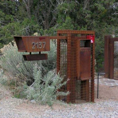 

Modern Mailbox Mailbox Fence fairy Garden Decoration for Mailbox Outdoor