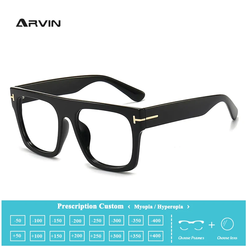 

Fashion Large Frame Reading Glasses Retro Luxury Square Optical Presbyopic Eyeglasses Custom Diopter +50~+600