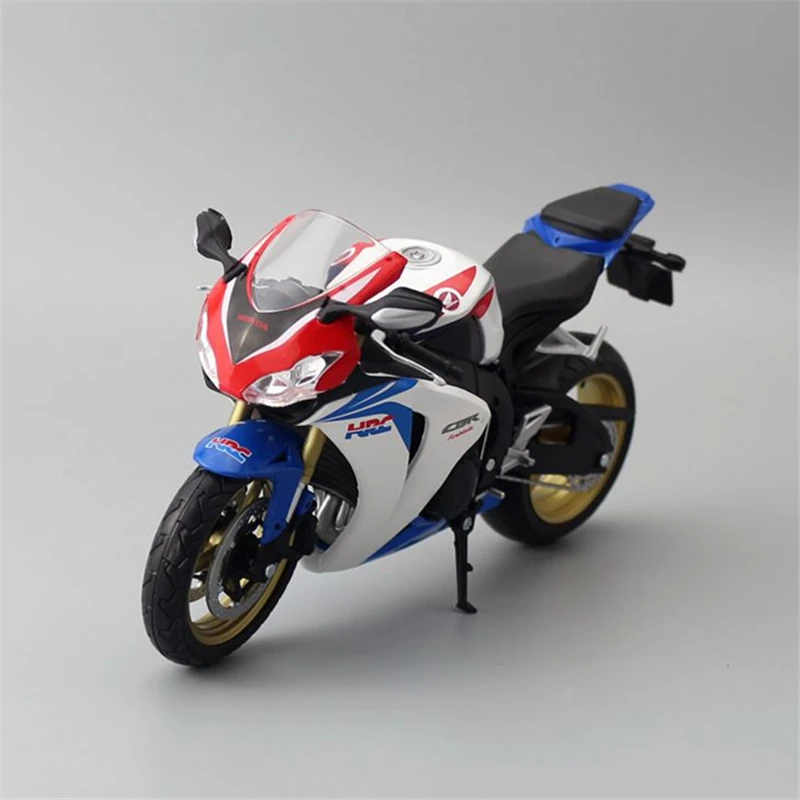 1/12 HONDA CBR Fire Blade Alloy Racing Motorcycle Model Simulation Metal Toy Street Cross-country Motorcycle Model Children Gift