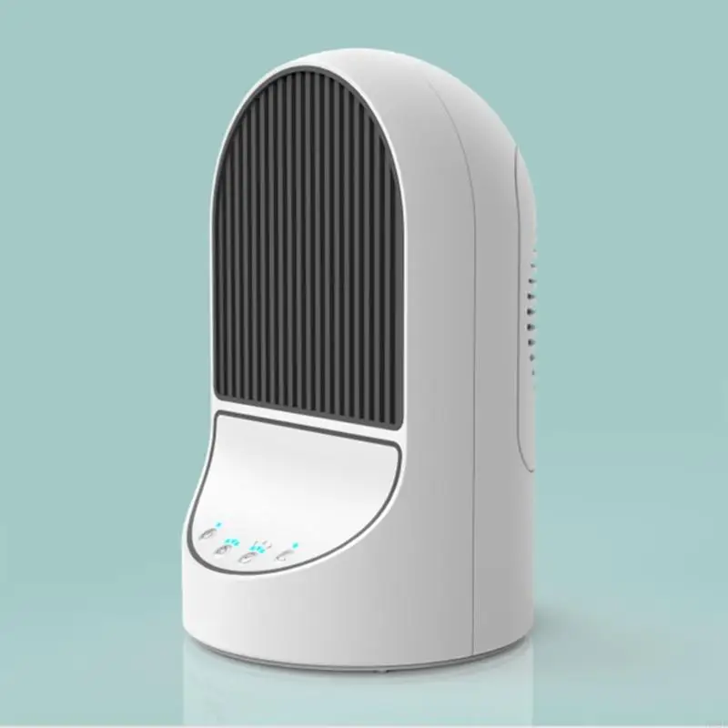 Tragbares elektrisches Heizgerät aus ABS, 3 Wärmekonfigurationen, geräuscharm, 34 für Schlafzimmer, Schreibtisch, N58D