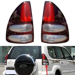 Car Tail Light Taillight For Toyota Land Cruiser Prado LC120 2003-2009 Tail Lamp Cover Without bulb 8155160700 8156160620