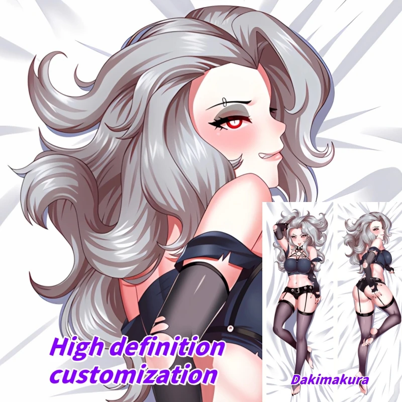

Dakimakura Anime Pillow Case Helluvaboss Double-sided Print Of Life-size Body Pillowcase Gifts