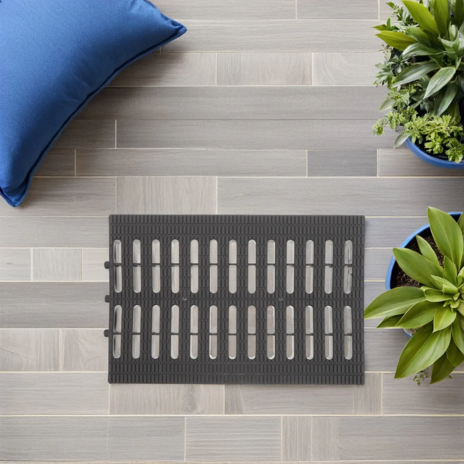 

Plastic Drain Cover Ground Gutter Cover Kitchen Floor Drainage Sewer Rainwater Ditch Gate Yard Water Drainage