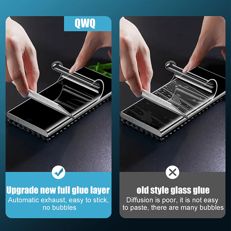 4pcs Clear Back Hydrogel Film For Samsung Galaxy S24 S20 S21 S22 S23 Ultra Plus fe A12 A34 A52 A53 A54 5G Screen Protector Film image 5