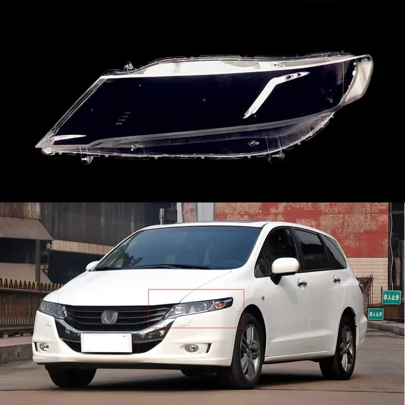 

For Honda Odyssey RB3 2009-2014 Headlamp Cover Shade Front Headlight Lamp Shell Plexiglass Replace The Original Lampshade