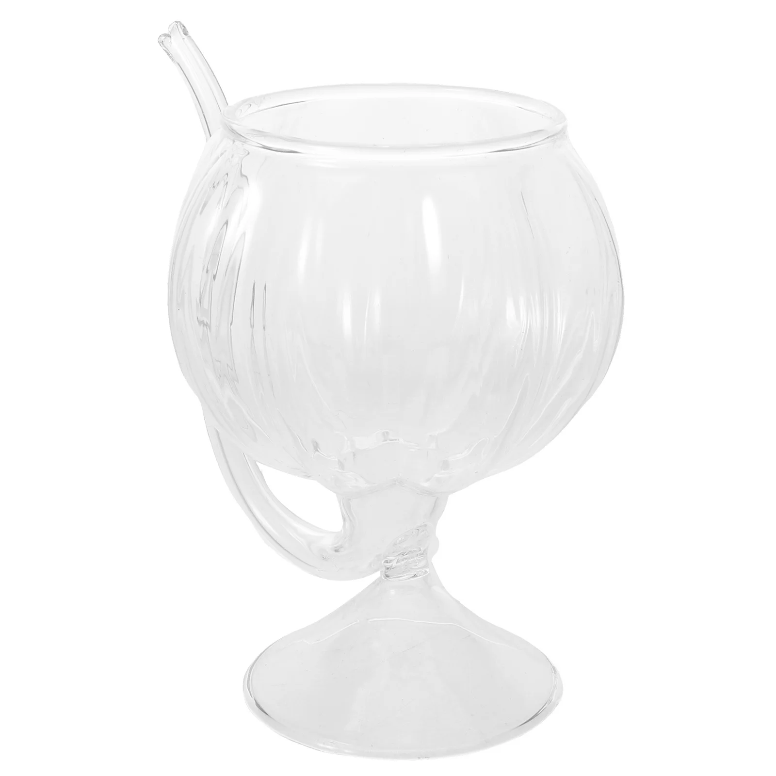 

Fun Wine Glass Glasses Drinking with Straw Funny Vampire Sippy Cup Decanter for Creative Cocktail
