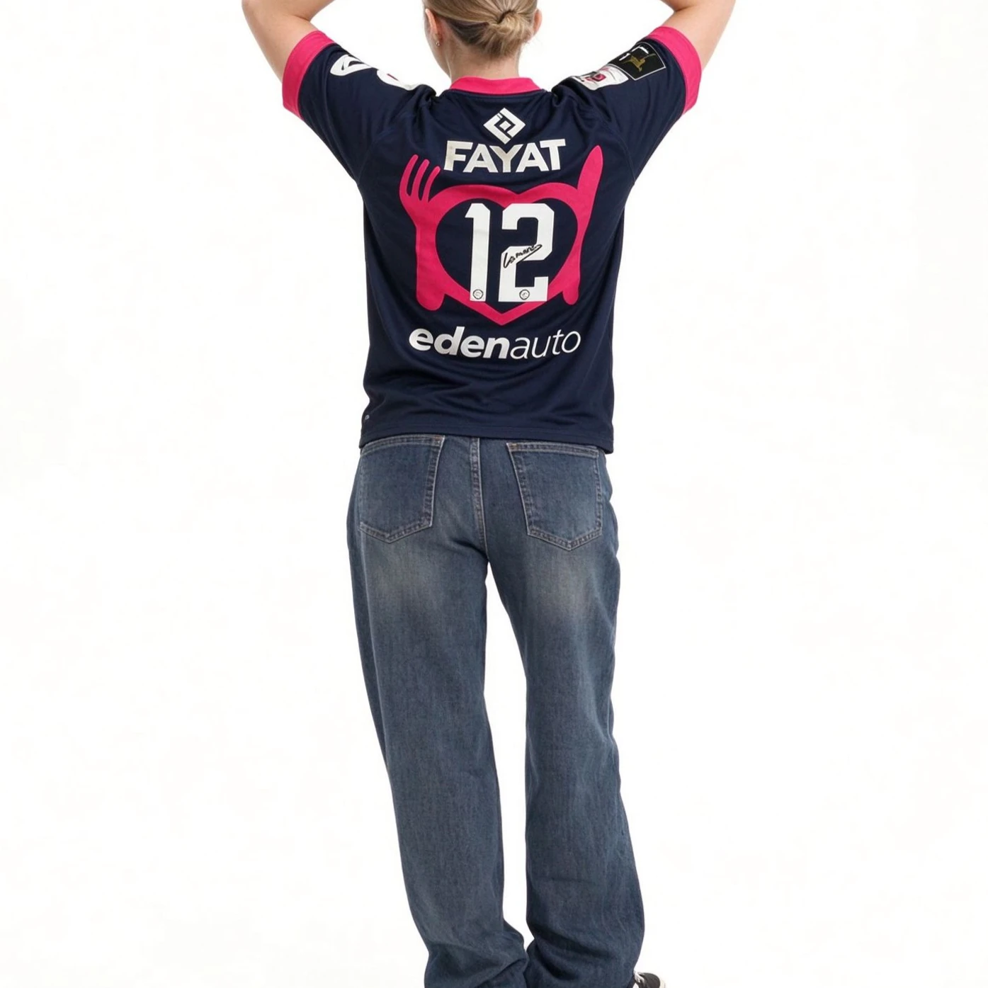 France Bordeaux Rugby #12 Jerseys, Les Restos Du Cœur Outdoor Sports Casual Tops