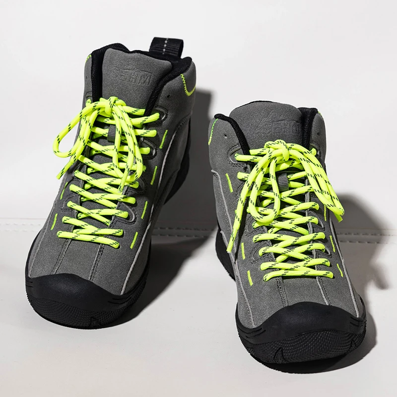 

Большие размеры 36-43, уличные походные ботинки, женские высокие кеды на шнуровке, женские кроссовки для скалолазания, удобная нескользящая женская треккинговая обувь