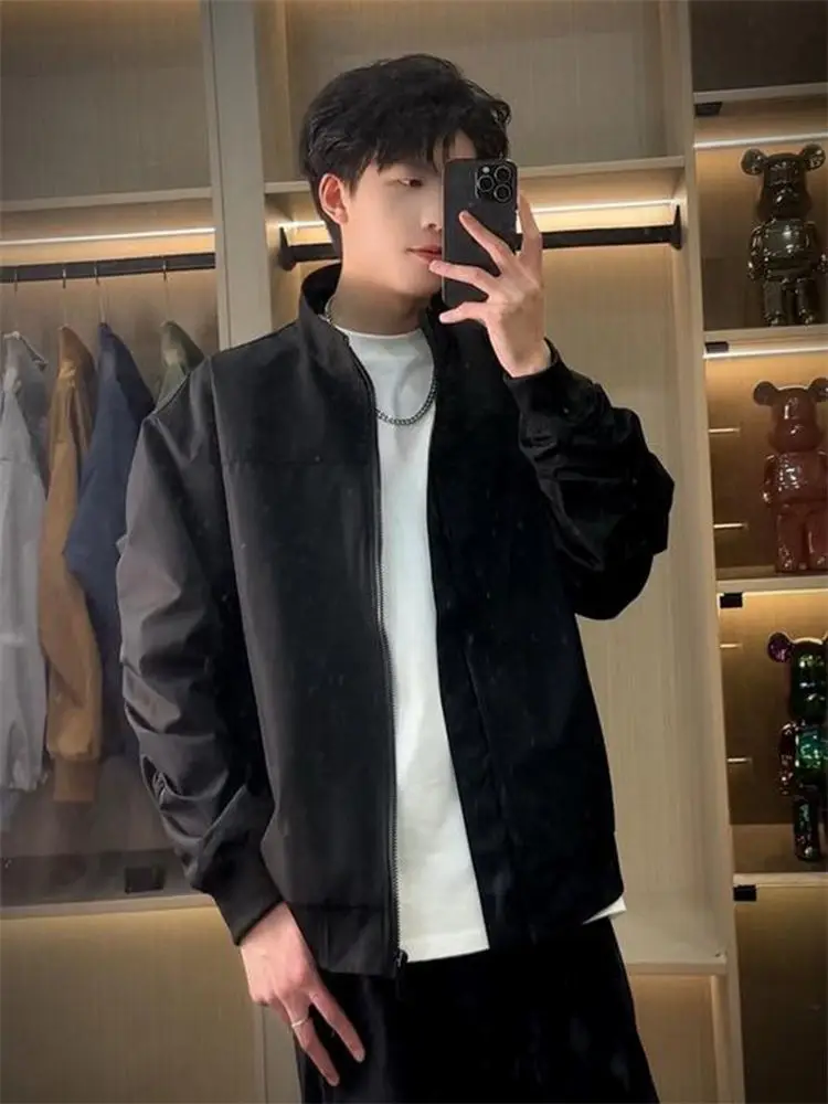 

Bla Cleanfit ort Мужская куртка Jaet, осеннее высококачественное бейсбольное пальто с воротником-стойкой для игры в мяч, повседневное свободное пальто