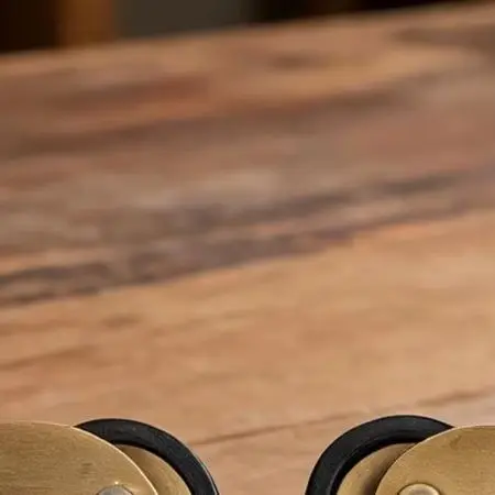 Silent Bearing Casters 360 Casters Home Furniture Movement Gold Black Silent Bearing for versatile Furniture Application
