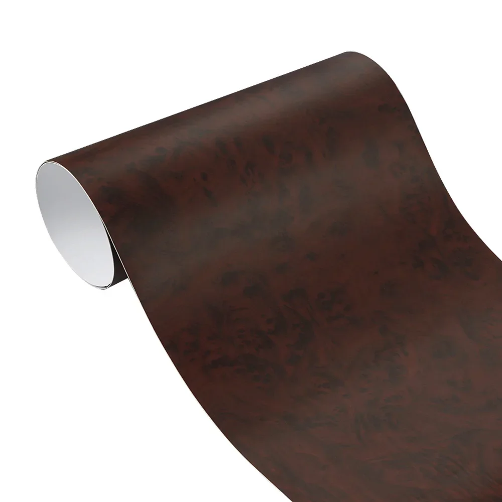 30/10*100 cm PVC zelfklevende Houtnerf Getextureerde Auto Vinyl Wrap Film Auto Interne stickers DIY Behang Meubels Accessorries