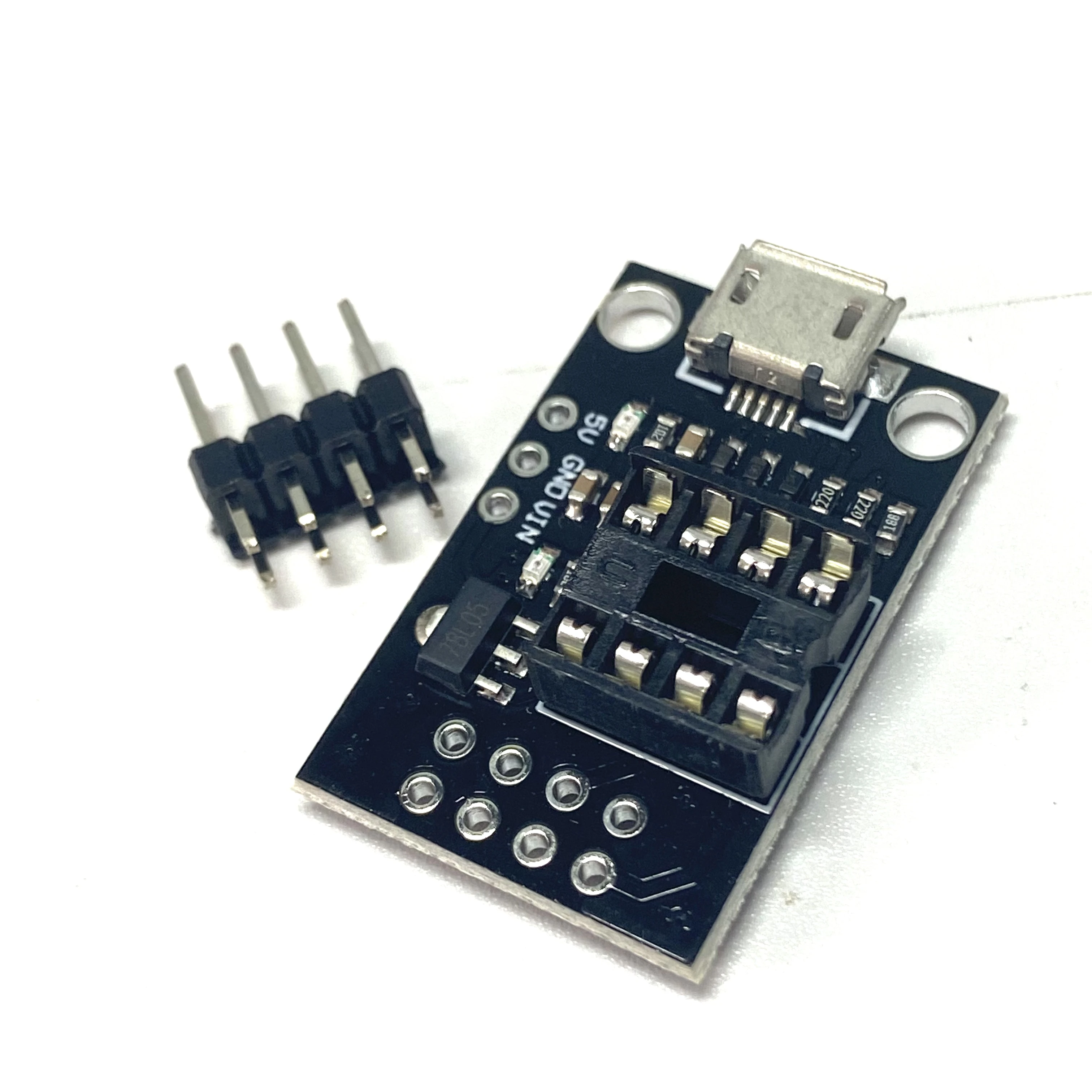 T42 ATtiny13A/ATtiny25 /ATtiny45/ATtiny85 pluggable development board