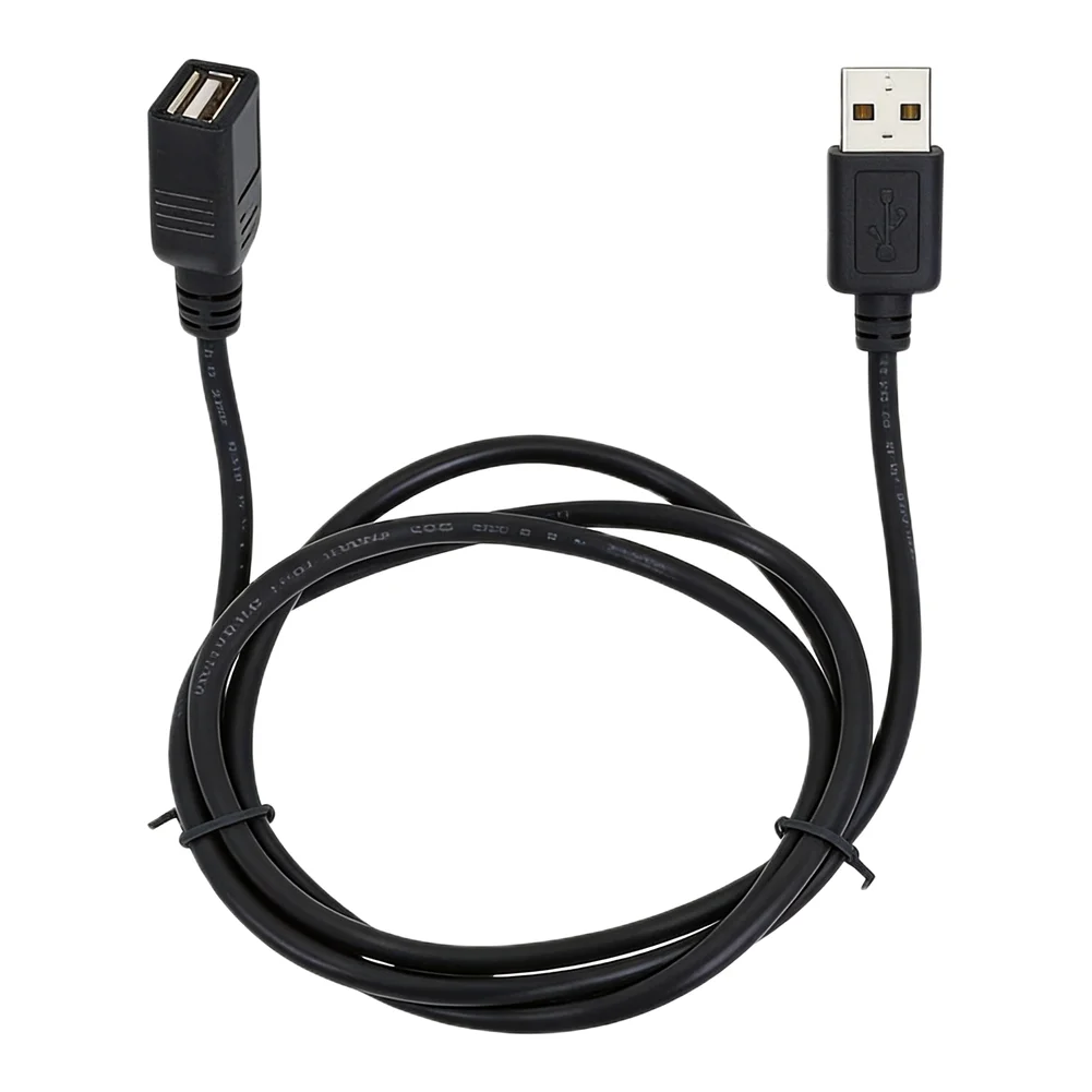 Media Playback Car USB Adapter Media Transfer Usb Practical Design Wear-Resistant 100cm Cable Length ABS Material