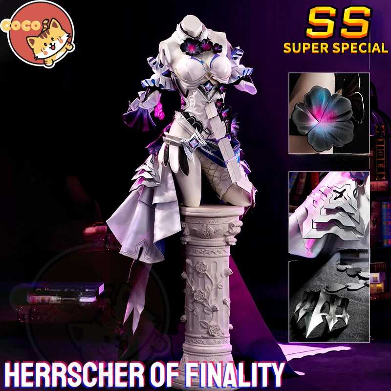 

Herrscher of Finality Cosplay Costume Game Honkai Impact 3 Kiana Cosplay Kaslana Costume and Cosplay Wig CoCos-SS