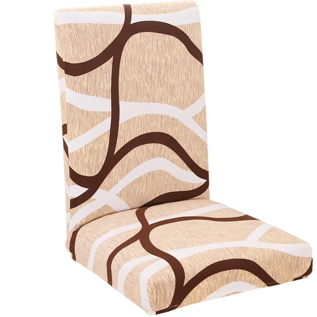 Modern Armchair Cover Stretch Chair Slipcover Furniture Protector for Home Restaurant Conference Room