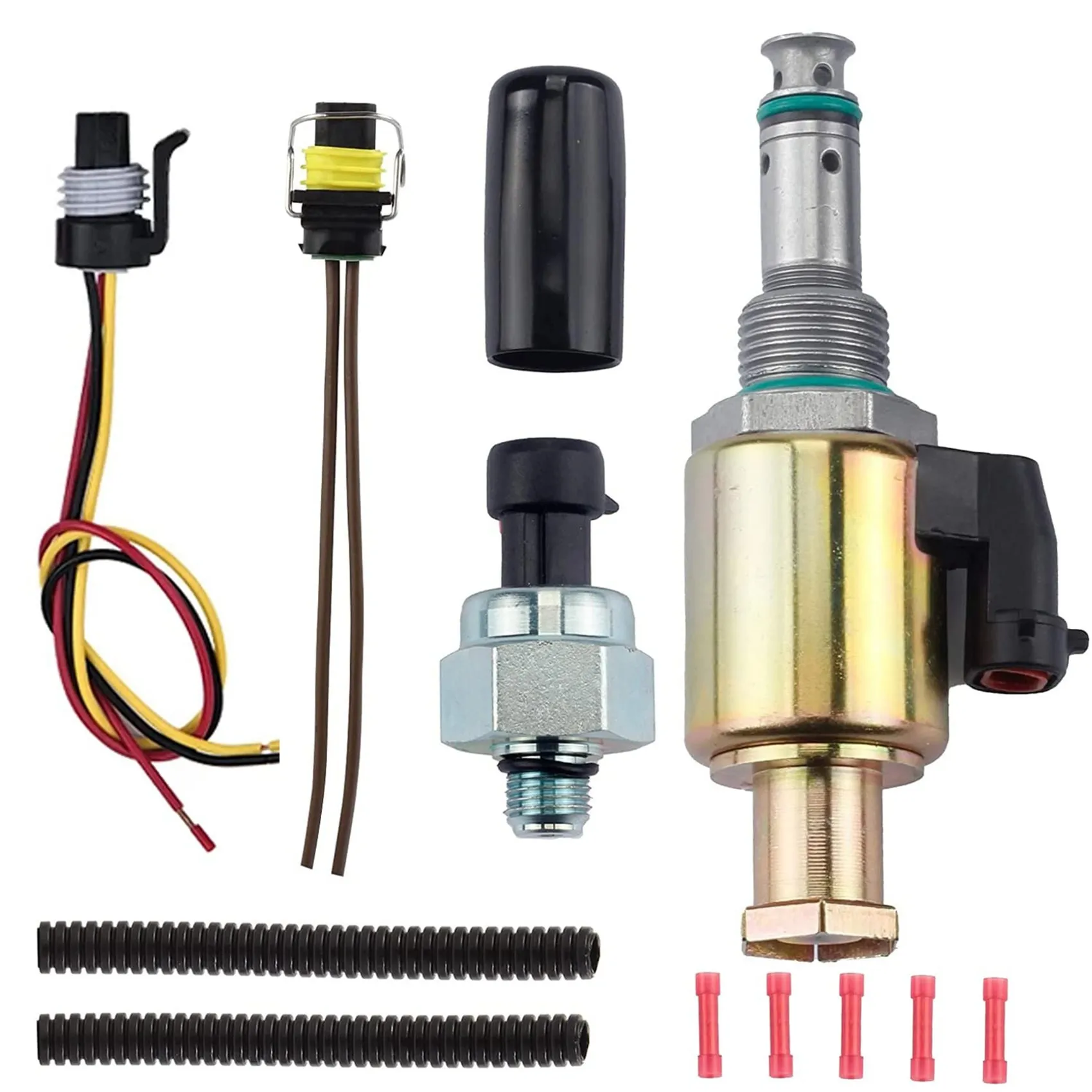 7.3 IPR Valve Injector Pressure Regulator & ICP Control Sensor with Pigtail for Ford F250 F350 F450 F550 F81Z9C968AA