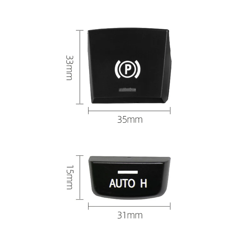 Car Handbrake Parking Brake P Button Switch Cover For BMW 5 7 F01 F02 F07 F10 F11 F18 F30 520 523 730 2009-2017
