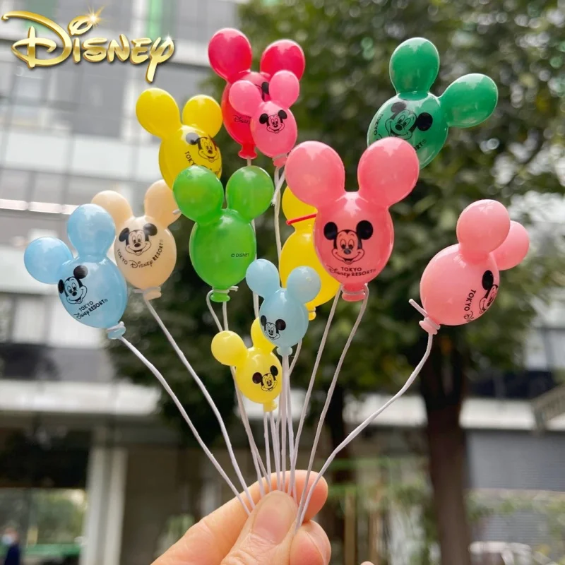 24pcs Disneyland Balloon Mickey Size Mixed Delivery Individual Printed Mickey Pattern Bulk Toy Random Decoration Diy Toy Gifts