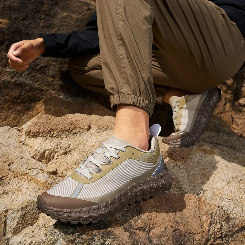 Casual Sneakers Outdoor Running Shoes for Men High-quality Cross-country Sports Casual Shoes Netted Mountaineering Trendy Shoes