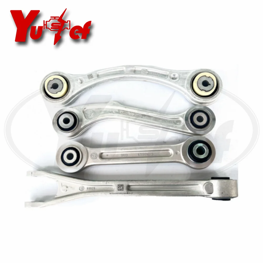 4 Pieces Rear Control Arm Kit 670035978 670007251 670002808 670007252 For Maserati Quattroporte M156 Ghibli M157 2017-