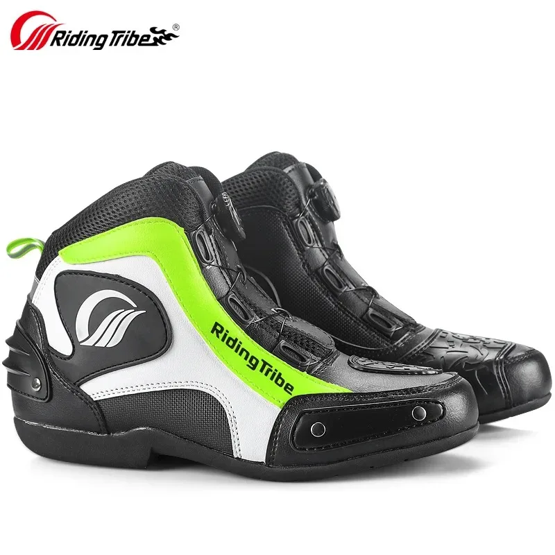 

Motorcycle Riding Shoes with Locks Anti Fall Motorcycle Boot Mountain Bike Racing Boots Summer Waterproof Breathable Casual Boot