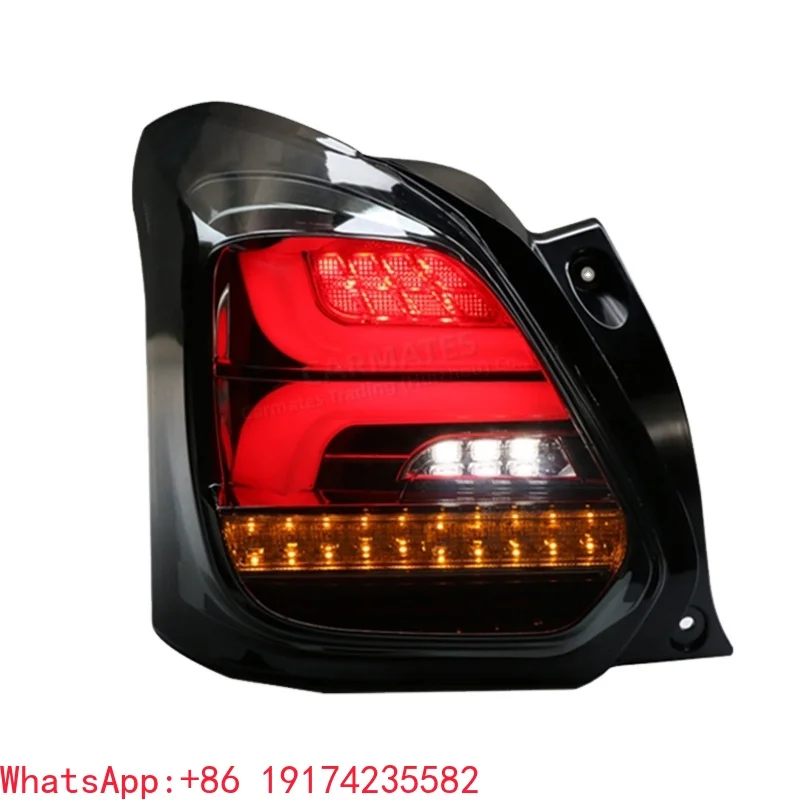 

Hot Selling Taillight Assembly LED Tail Lights Brake Light Turn Signal Black Background for Suzuki Swift 2017 2018 2019