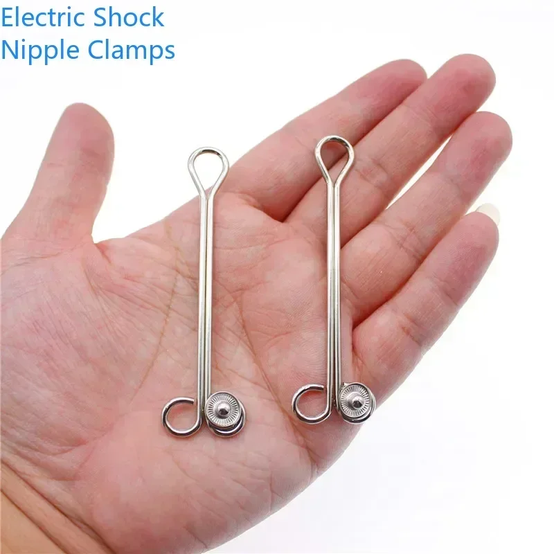 الشفرق كليب E-Stim البظر كليب الكهربائية تكبير الثدي كس تدليك الإناث الاستمناء لعبة الجنس صدمة كهربائية الحلمة المشبك