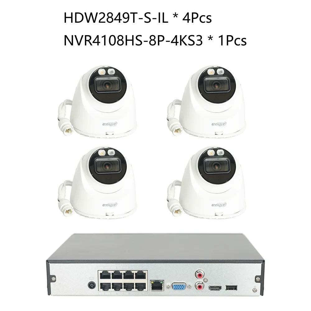 dahua smart dual light fixo focal eyeball network camera kit camera ip 8mp hdw2849t s il nvr4108hs8p4ks3 01