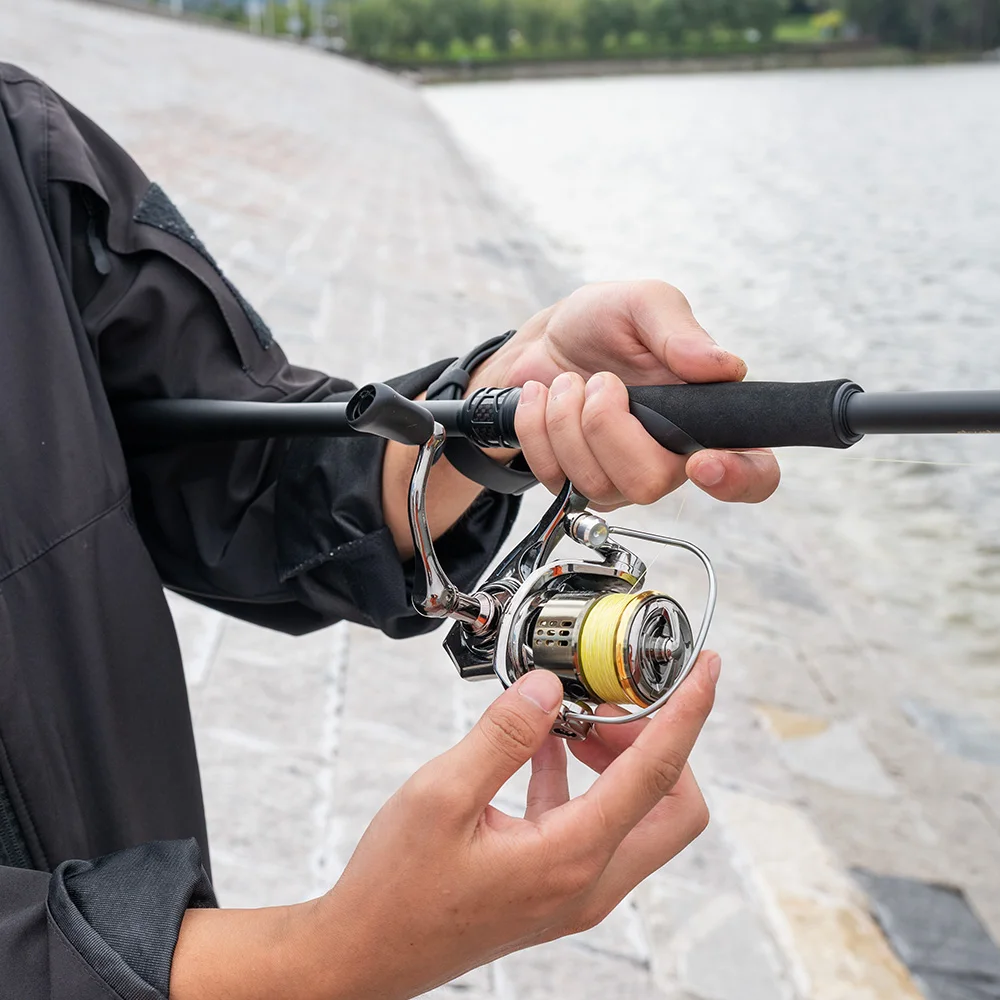 FISHINGFANS GREENBEE Weitwurf-Angelrute 8' 8'6 9' 10' M MH 10-45g 10KG GROSSE LEISTUNG HOCHKOHLENSTOFF MEERES-SPINN- UND CASTING-ANGELRUTE – Detail 9