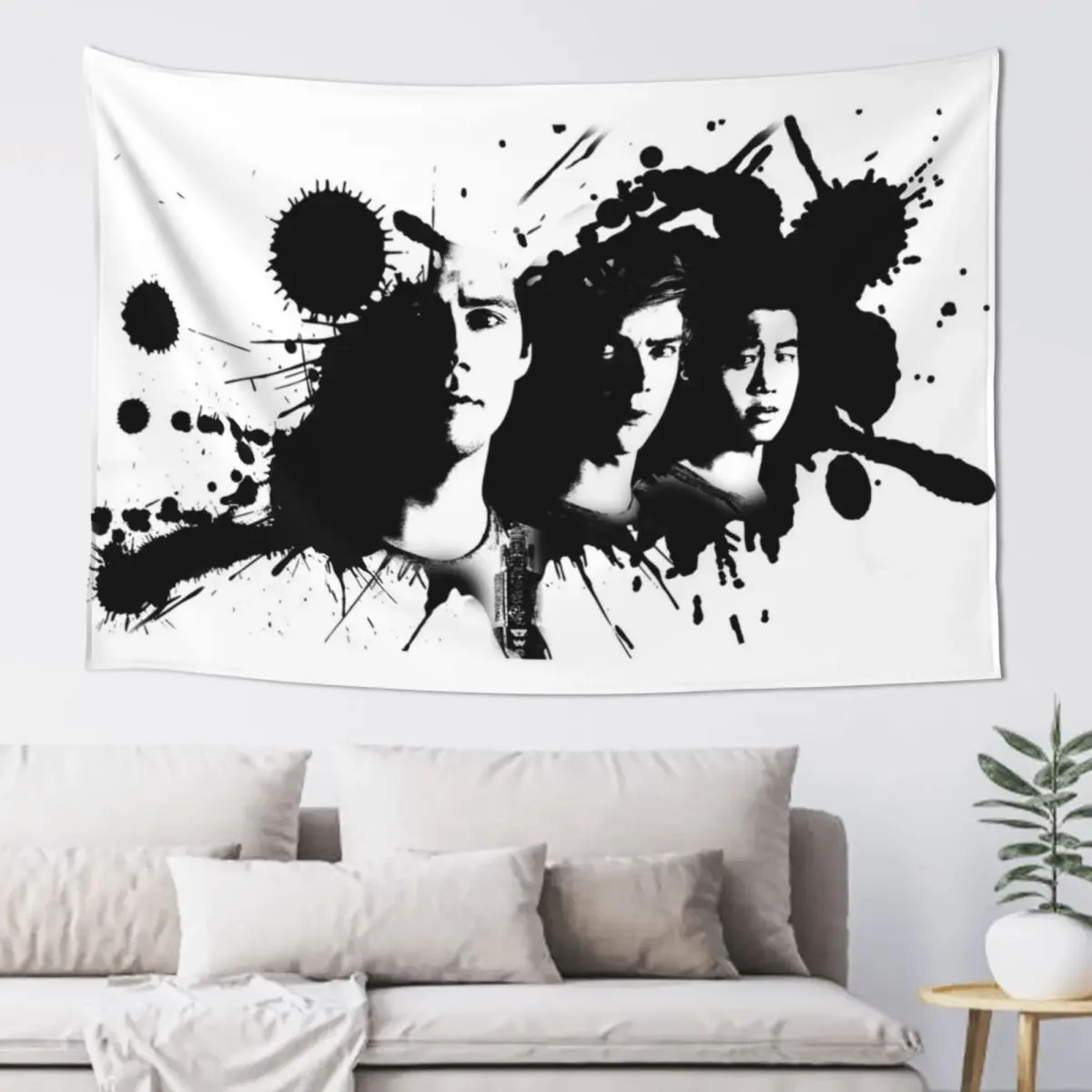 

Thomas, Newt and Minho - Maze Runner Death Cure Tapestry Aesthetic Room Decoration Room Decor Korean Style Tapestry