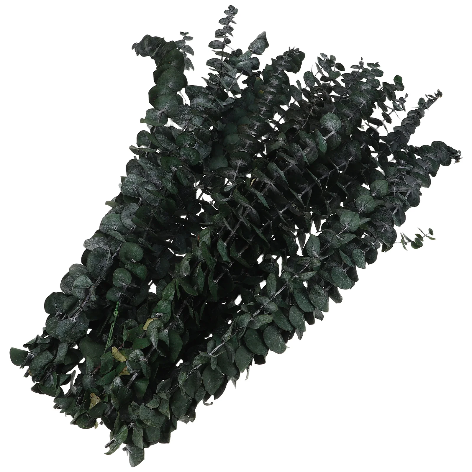 30Pcs Eucalyptus Leaves Handmade Floral Stems Natural Greenery Wedding Party Home Office Dried Eucalyptus Garland