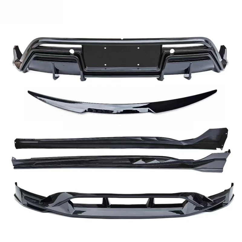 PP Plastic Front Rear Lip Side Skirt Spoiler Diffuser Body Kit Fit 2022-2025 Mingyang Auto Exterior Modific