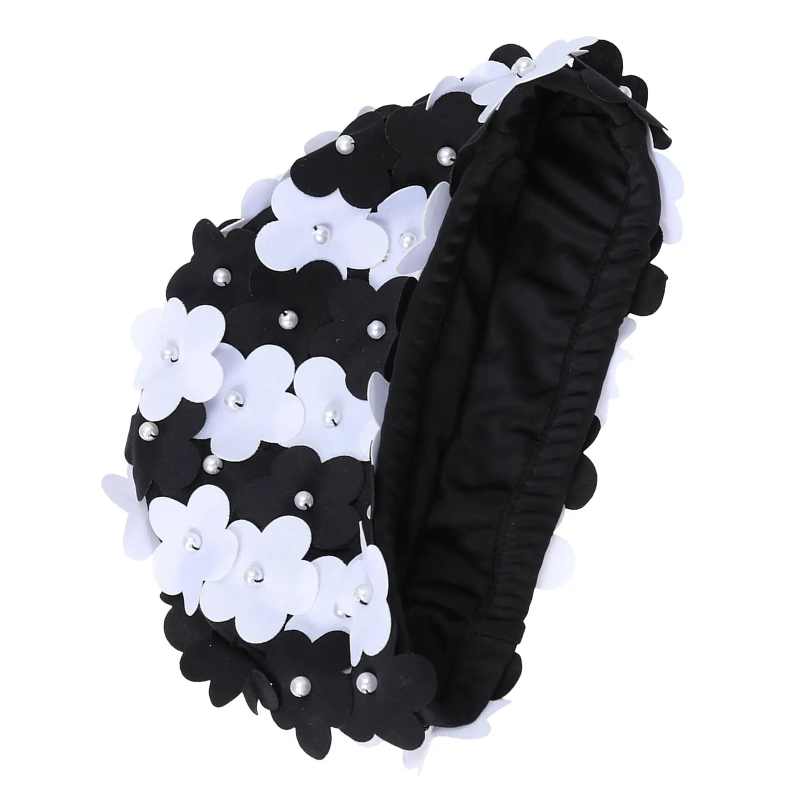 Nylon Waterproof Swim Cap Elastic Swimming Cap Women's Floral Pattern Swim Cap Bathing Long Hair Cap Adult Swimming Turban