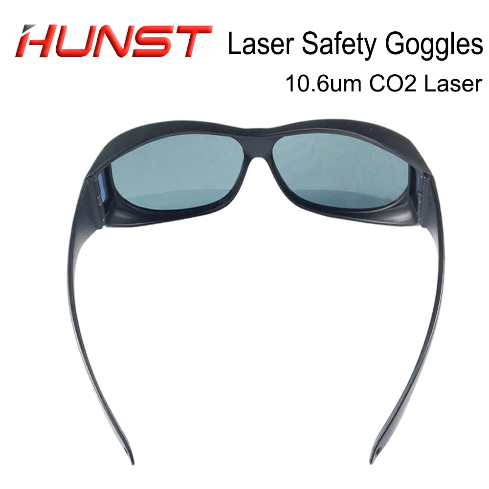 HUNST CO2 Laser Safety Glasses OD6+ For Marking Cutting Machine Parts 10600nm Protective Eyewear Goggles