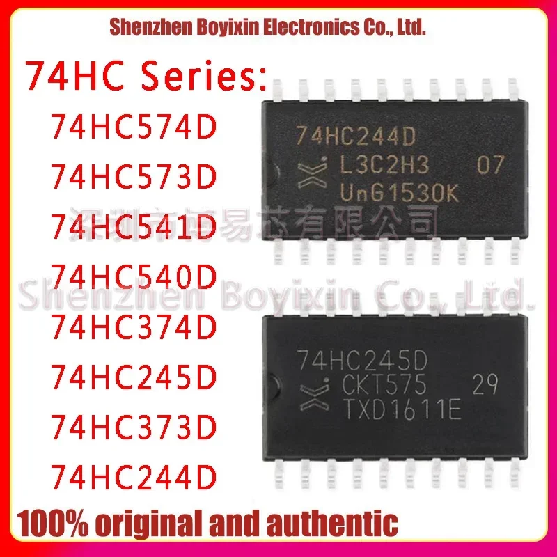

74HC244D 74HC245D 74HC373D 74HC374D 74HC540D 74HC541D 74HC573D 74HC574D