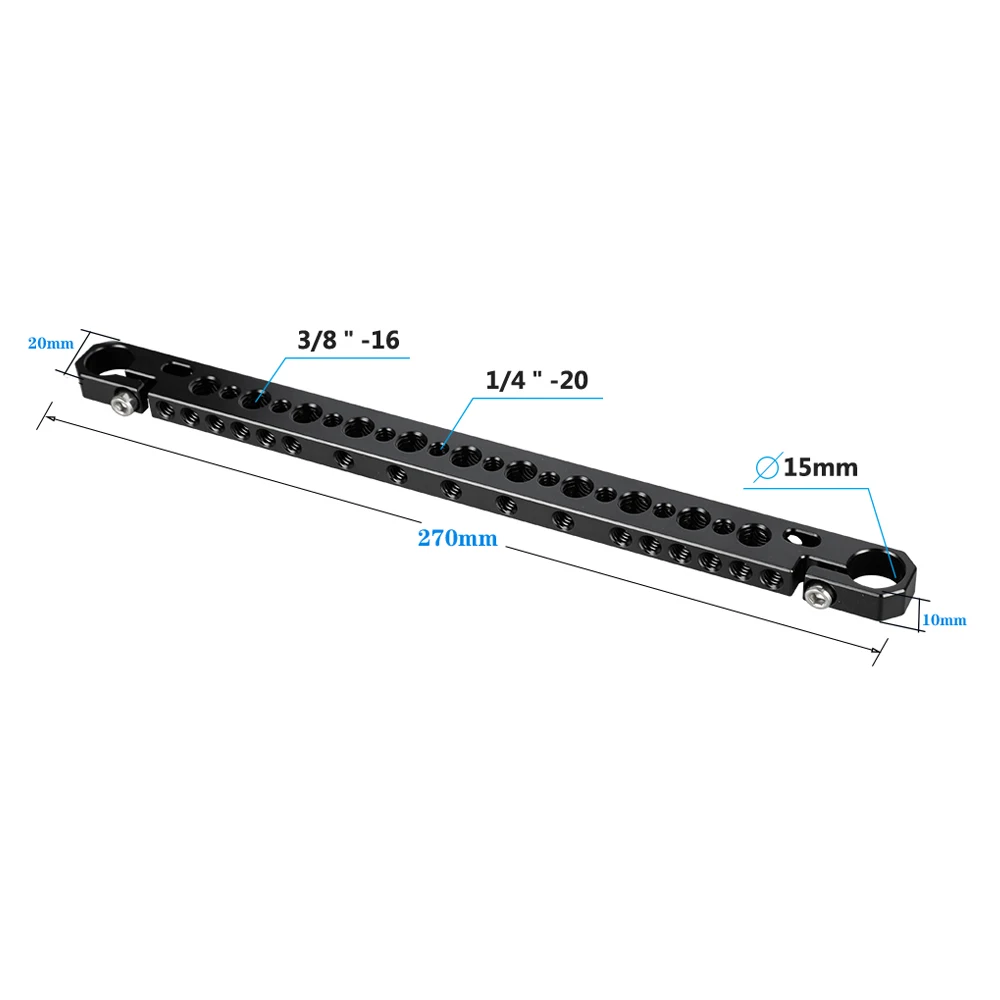 HDRIG Cross Cheese Bar with Dual 15mm Rods Adapter 1/4\