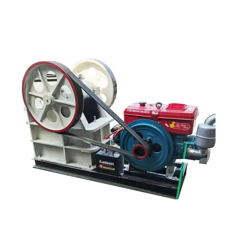 

Good Quality Mining Mini Scale Stone Jaw Crusher Machine Rock Crusher For Granite Heavy Stone Crusher