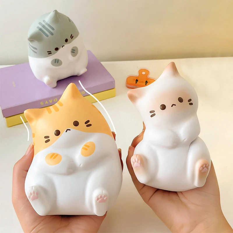 

Забавные милые эластичные мягкие кошки мягкие игрушки сжимаемые игрушки для снятия стресса для взрослых игрушки-непоседы сувениры для вечеринок для детей подарки