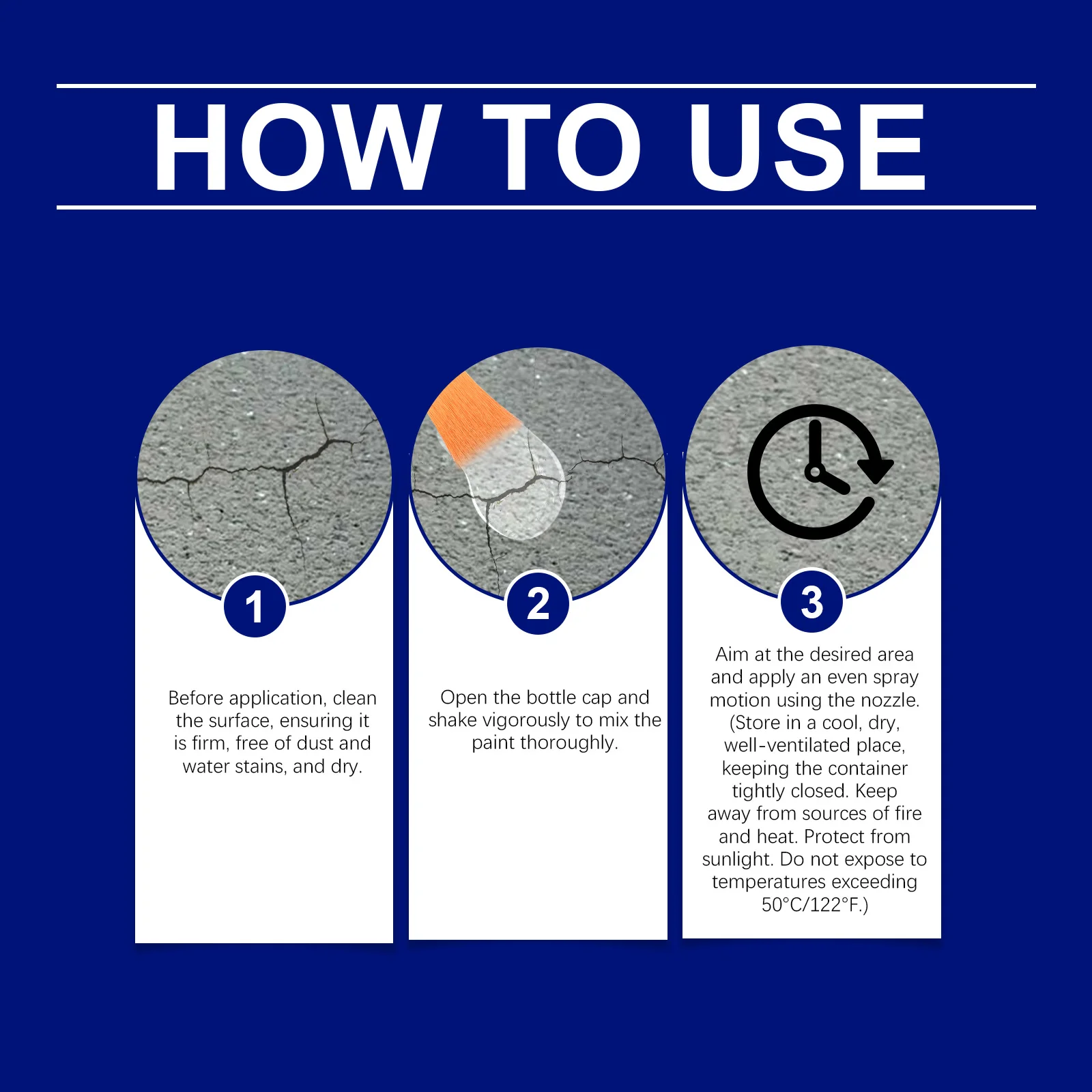 بخاخ إصلاح التسرب العالمي المقاوم للماء من Jaysuing - طلاء واقٍ داخلي/خارجي للجدران والأرضيات، تركيبة سريعة الختم #6