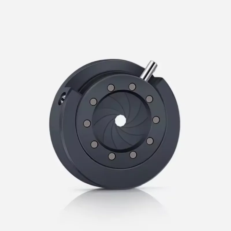 

1-12mm Adjustable Iris Diaphragm Optical Aperture Module Manual Variable Iris M4 Bracket Optional for Microscope Camera Laser