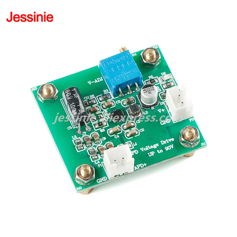 OPA855 وحدة مكبر للصوت عالي السرعة APD PIN كشف الضوء TIA IV لوحة تحويل 1KV/A 10KV/A 1MV/A AD8015