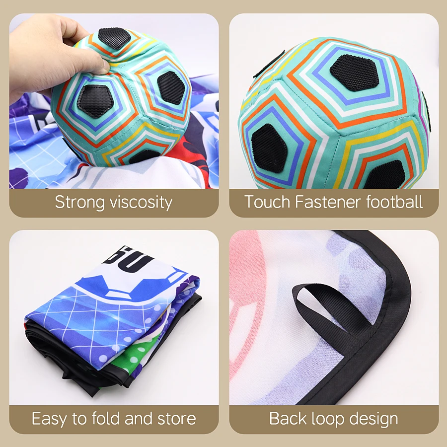 مجموعة حصيرة ألعاب كرة القدم في الهواء الطلق ألعاب كرة القدم الداخلية متعددة اللاعبين ألعاب كرة القدم التنافسية للأطفال هدايا تدريب كرة القدم للأولاد #6