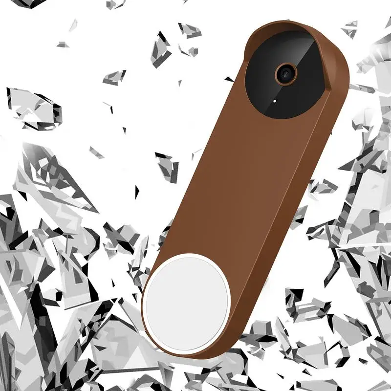 Waterproof Silicone Protective Cover For Wireless Doorbell Weather Resistant Cover For Smart Nest Doorbell IP Video Protection