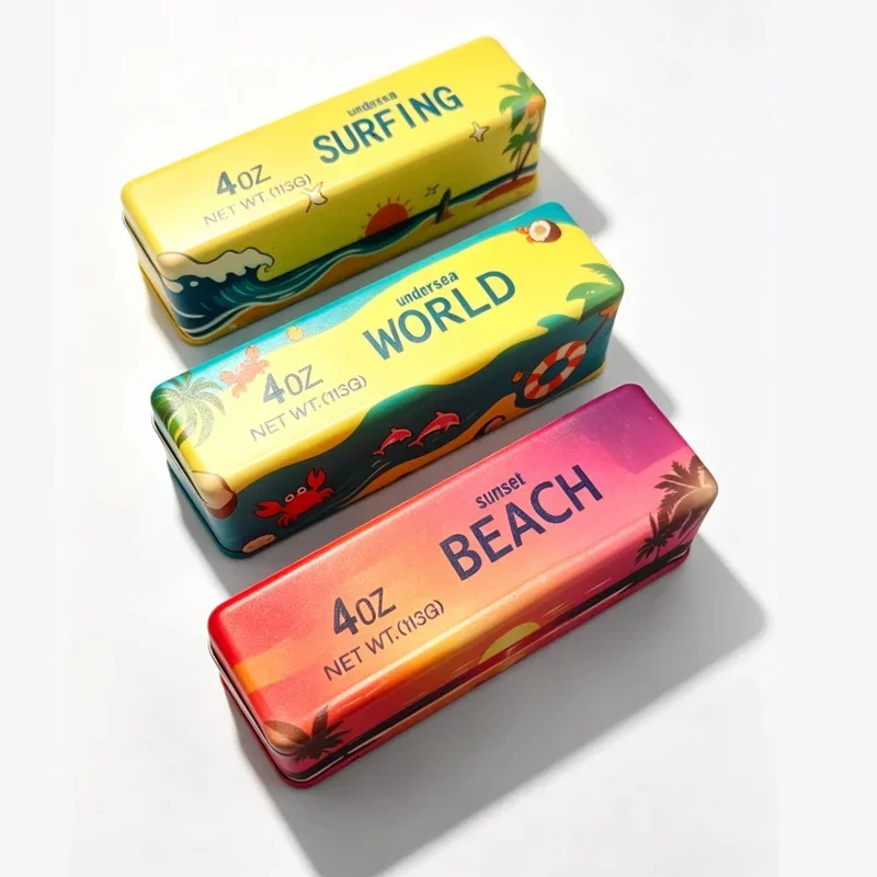Hawaii Rhyolite Colors Butter Stick Squishy Fidget Toys Elastic Cheese Stick Funny Squeeze Prank Toy Stress Anxiety Relief Game view 2