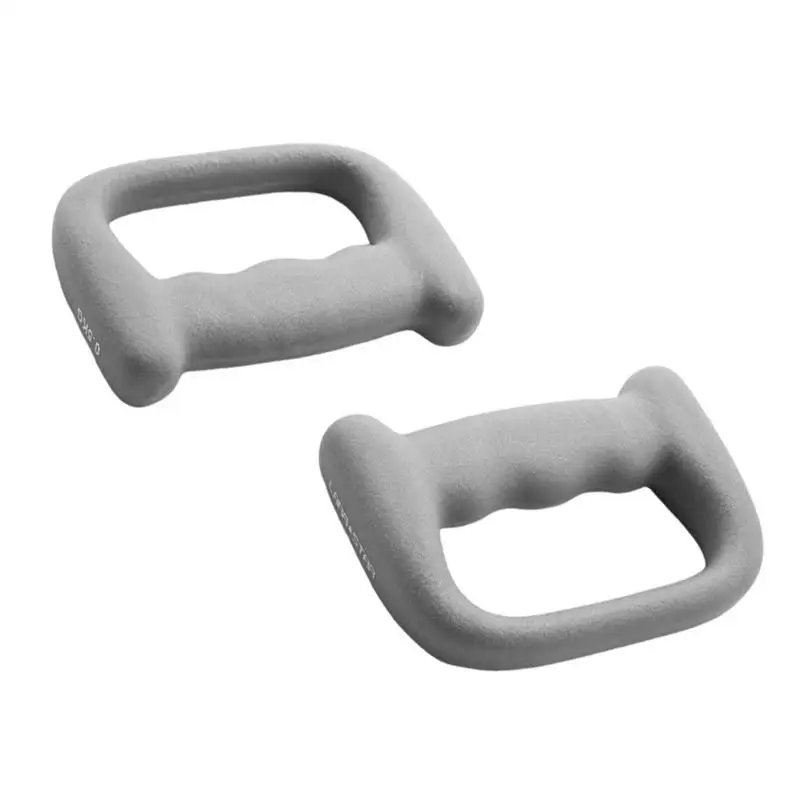 

Weights Dumbbells Set 2 Pieces Neoprene D Grip Boxing Weights Workout Light Dumbbells For Aerobics Walking Unisex D Shaped Hand
