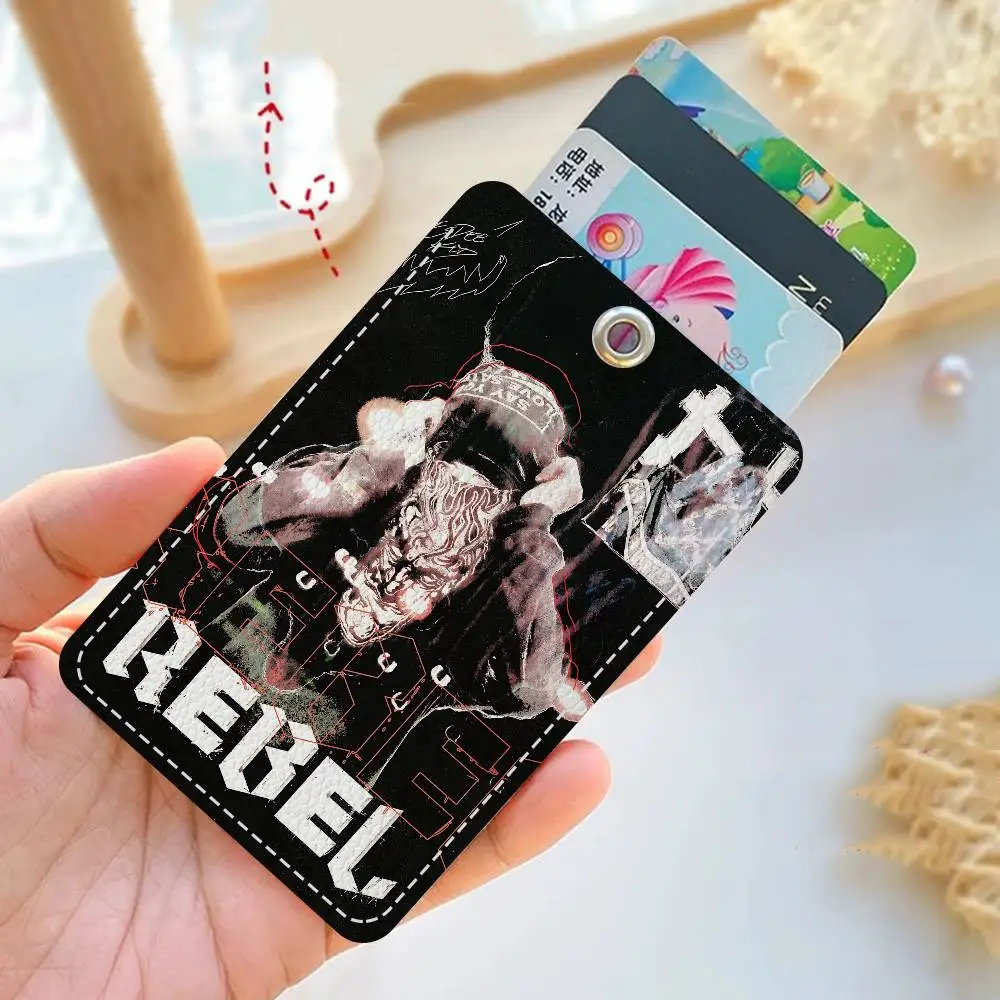 المغني EsDeeKid الوصول وحامل بطاقة الوجبات المفاتيح الائتمان معرف البنك بطاقة واقية المفاتيح قلادة الموضة