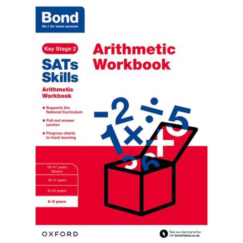 

BOND SATS SKILLS ARITH WBK 89 Bond 11 Oxford University Press 9780192745637 Книга